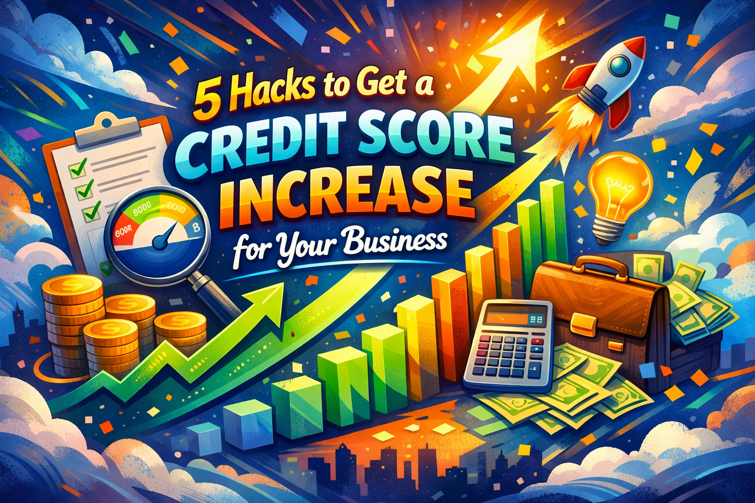 5 Hacks to Get a Credit Score Increase for Your Business
