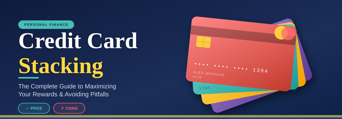 Credit Card Stacking: Pros and Cons